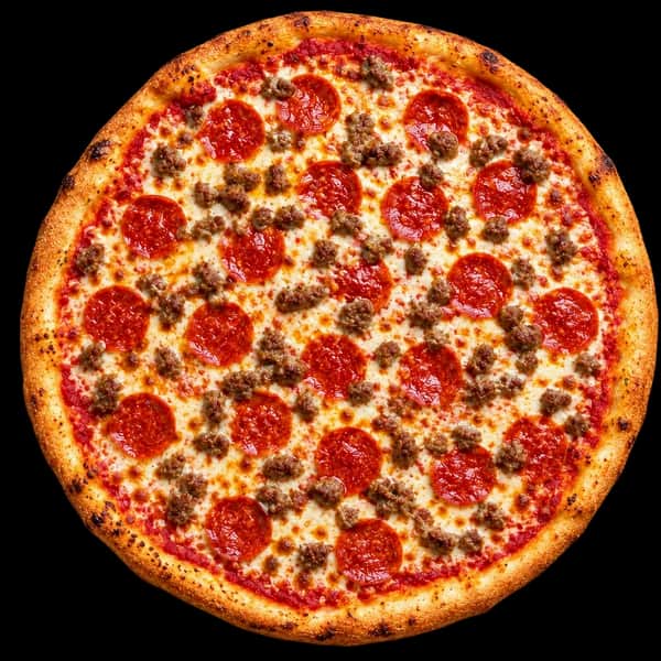 Pepperoni and Sausage Pizza